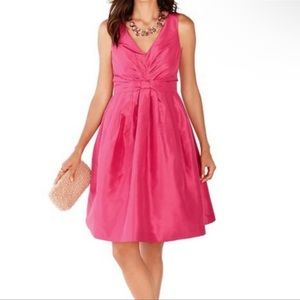 Banana Republic “Mad Men” pink silk dress size 0